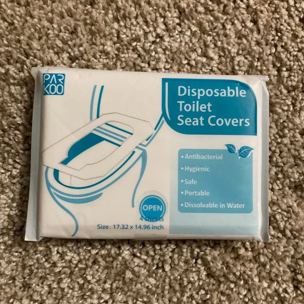 Bundle set of 7 packs of paper disposable toilet seat cover protectors NIB NIP